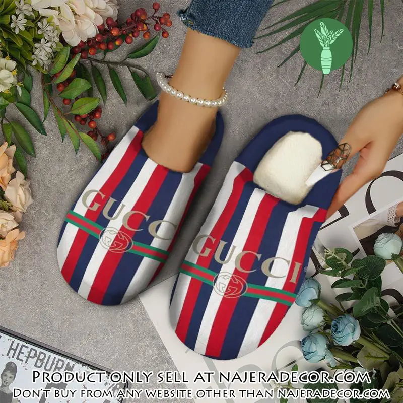 Gucci fleece slippers luxury inhouse slippers ihs1015 njr3411891